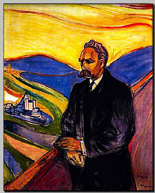 Friedrich Nietzsche by Edvard Munch